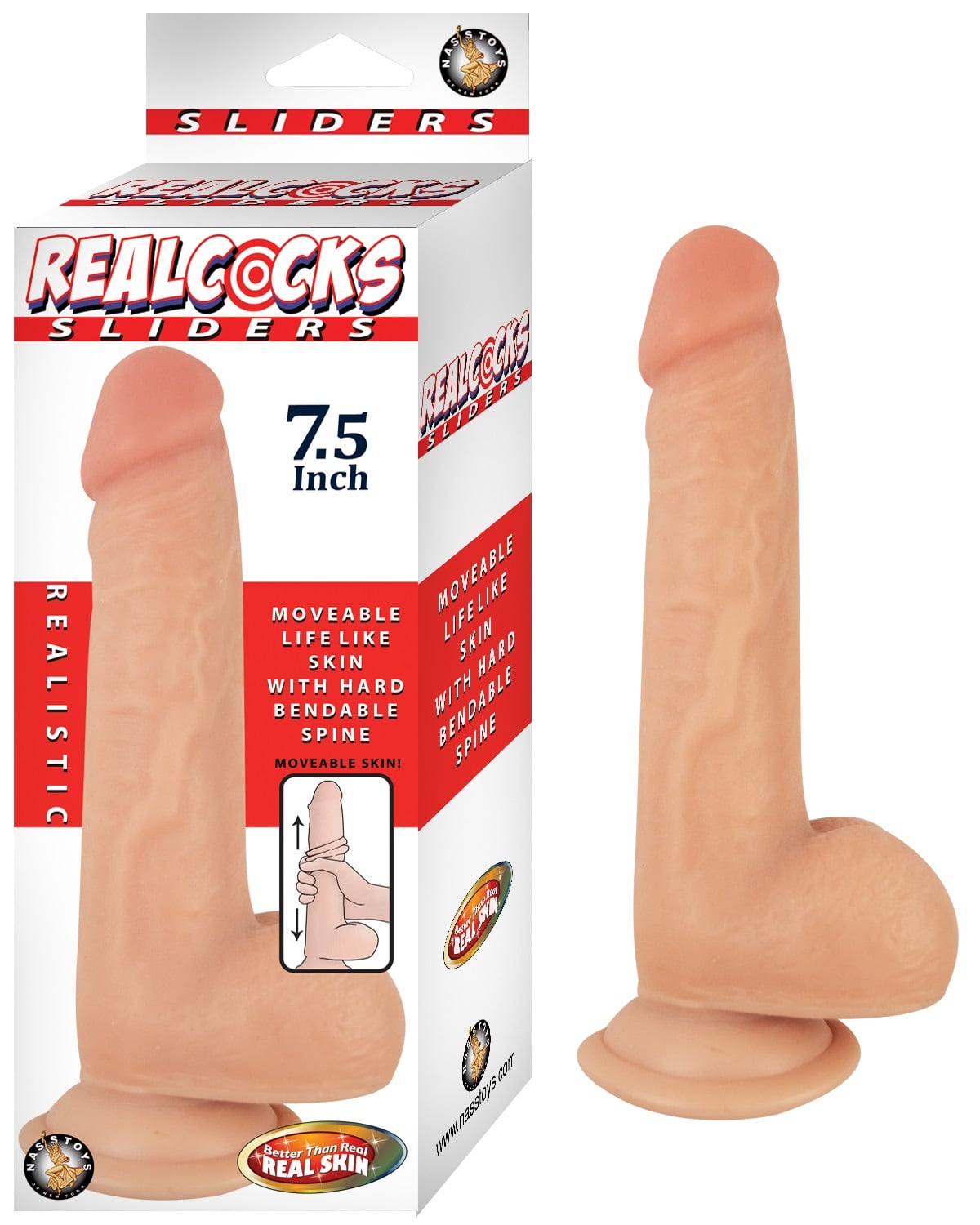 Realistic 7.5 Inch Sliders for Adults