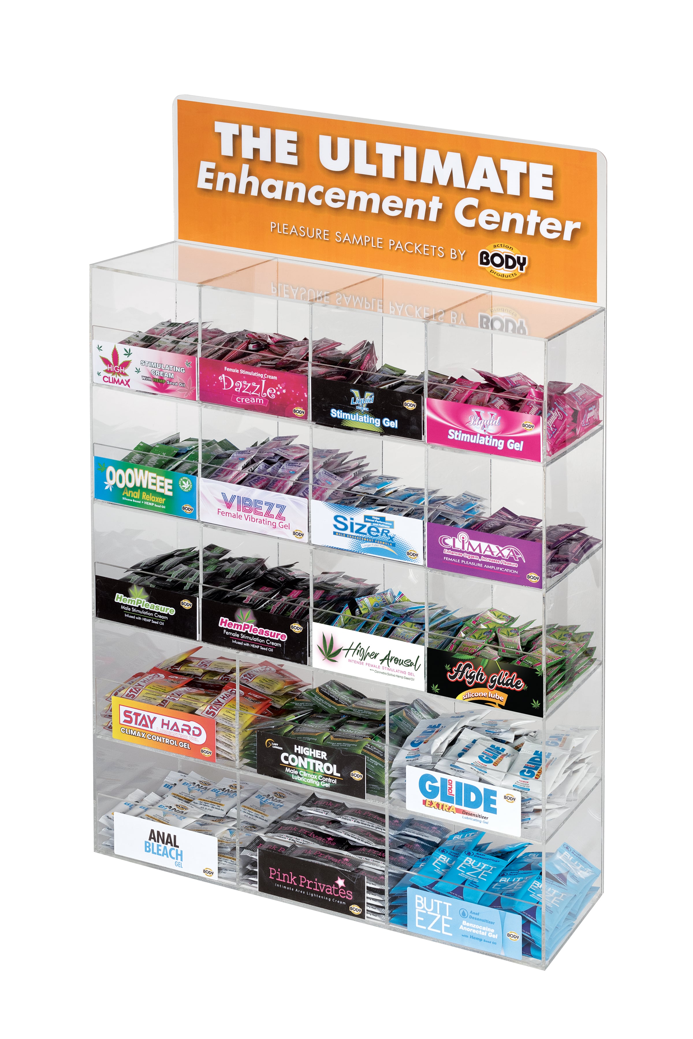 Comprehensive Acrylic Sample Display Pack