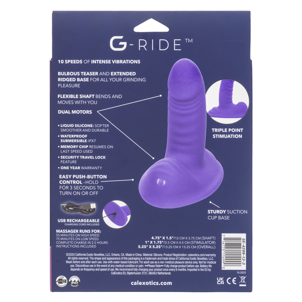 G-Ride Thrill Ride Vibrator
