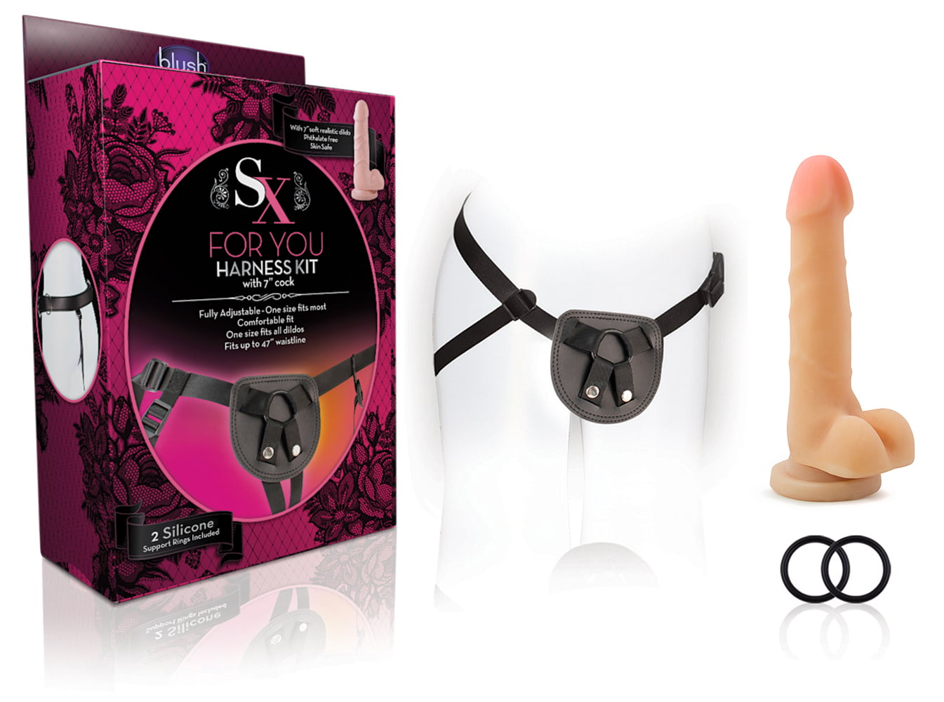 Adjustable Beginner's Strap-On Harness Kit